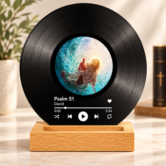 Psalm Acrylic Song Plaques